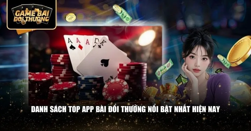 Danh sách top app bài đổi thưởng nổi bật nhất hiện nay